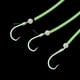 thumbnail image 4 of 10x Robustos aparejos de pesca para el cabello, anzuelos de púas luminosos, aparejos de tubo con para carpas Tamaño del gancho 14 Soledad Aparejos de chod listos para atar, 4 of 8