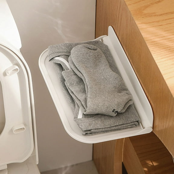 DECORNIJIA Floating White Shelves For Wall Bedroom White 1Set 11.8X7.9X2.9In