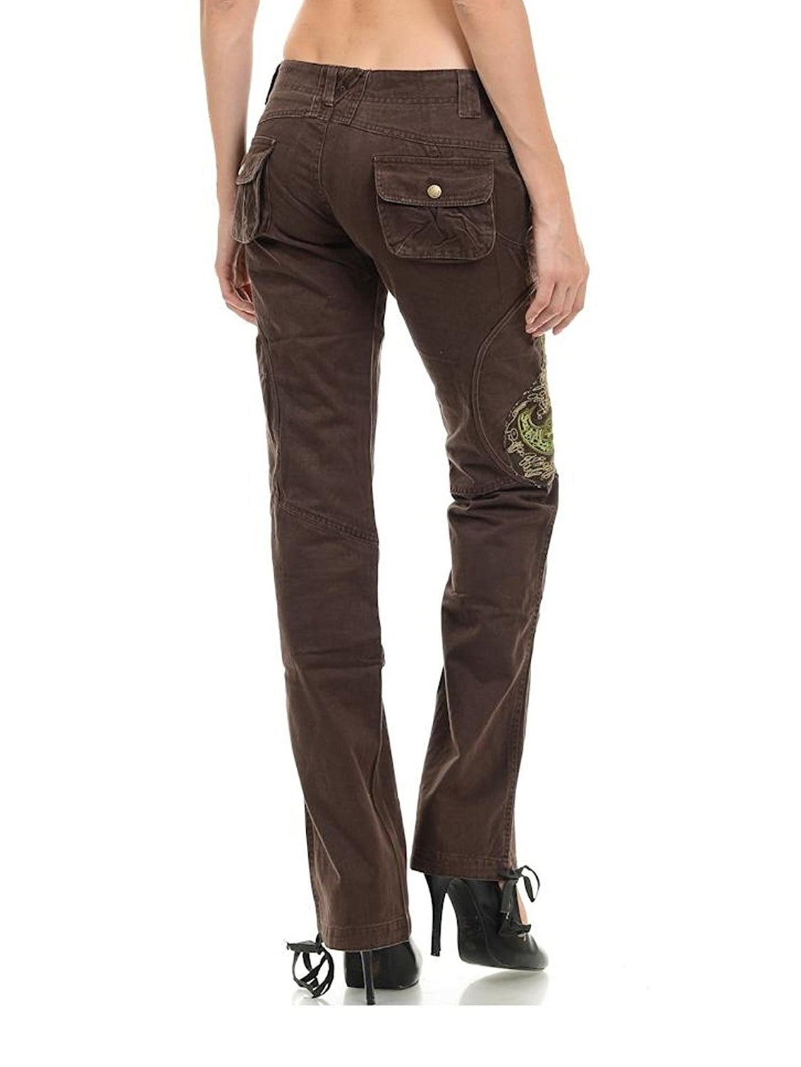 women's hipster cargo pants