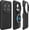 Black, variant on TUDIA MergeGrip Xiaomi 15 Ultra 5G Case 2025 Military Grade Cover - Black