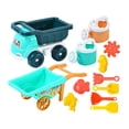 thumbnail image 1 of Ounissouiy Juguetes acuáticos divertidos para niños - Para niños Playa o piscina Jugar Verano Arena Nieve Edutainment Smooth Line Juegos Juegos de césped carro de cuatro ruedas Sin pala, 1 of 6