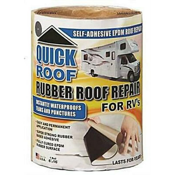 Cofair Products Rqr616 Quick Roof Rubber Roof Repair 6 X 16 