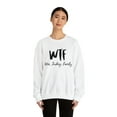 thumbnail image 2 of WTF Wine Turkey Family Sweatshirt, Funny Thanksgiving Sweatshirts for Women, 2 of 4