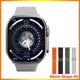 thumbnail image 1 of VWAR-reloj inteligente ZD8 Ultra MAX Plus, Serie 8, brújula, 49mm, aleación de titanio, Bluetooth, llamadas, NFC, ECG, resistente al agua IP68, 2023 xuanjing  unisex, 1 of 2