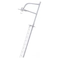 thumbnail image 1 of Wosthever Modelo de poste de luz de tren con escalera, diseño de paisaje de jardín, luz LED de vía férrea, artesanía, lámpara de pista, Artesanía Gris (Escala 1:120), 1 of 6