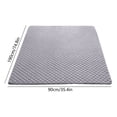 thumbnail image 3 of EGNMCR Throw Blanket Solid-Color Mattress Protector Polyester Non-slideHome Protection Pad Washable Mattress Cover Suitable For Student Dormitories Solid Color Polyester Fiber Bed Protector, 3 of 6