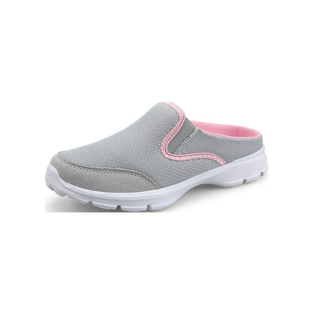 

HOT Women Slip on Shoes Mule Comfort Walking Sneakers Casual Flats