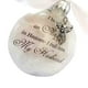 thumbnail image 5 of Bewildely Decoración bola plástico pluma colgante conmemorativo adorno bola árbol de Navidad colgante, abuela esposo 2piezas, 5 of 6