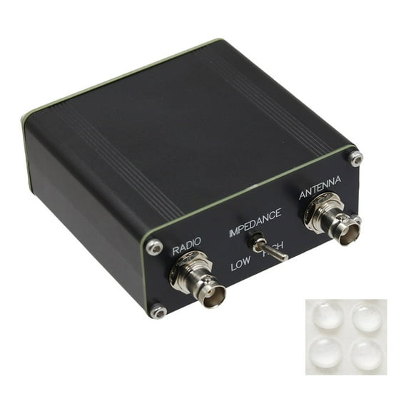 QRP Tuner for Low Power Radios with Continuous 5W and Intermittent 10W Rating Enhances Outdoor Radio Signals Reception