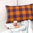 thumbnail image 6 of Disketp Pillow Covers Fall Buffalo Plaid Pattern Throw Pillow Case Cushion Covers,Cushion For Bedroom,Couch,Home-14"X20", 6 of 9