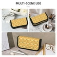 thumbnail image 5 of Fotbe Flowe Chicken Pattern Pencil Case,Canvas Pen Case, Multi- Slot Pencil Pouch, Portable Pencil Bag, Pen Case for& Office, Makeup Bag ,Zipper Pouch, 5 of 6