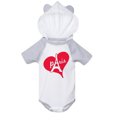 

Inktastic Love Paris Gift Baby Boy or Baby Girl Bodysuit