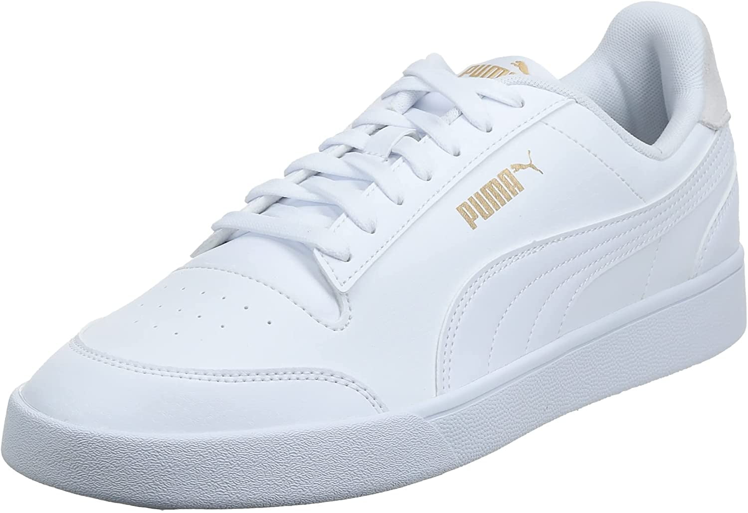 puma shuffle gold