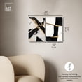 thumbnail image 4 of Gilded Glam Night 2 Panel Set Canvas Print Minimalist Wall Decor by Art Remedy, Gallery Wrapped, 10 x 15, 4 of 4