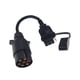 thumbnail image 5 of Adaptador de conector de remolque Adaptador de remolque multipin cubierta multifuncional a prueba de polvo Adaptador de remolque resistente para, 5 of 8