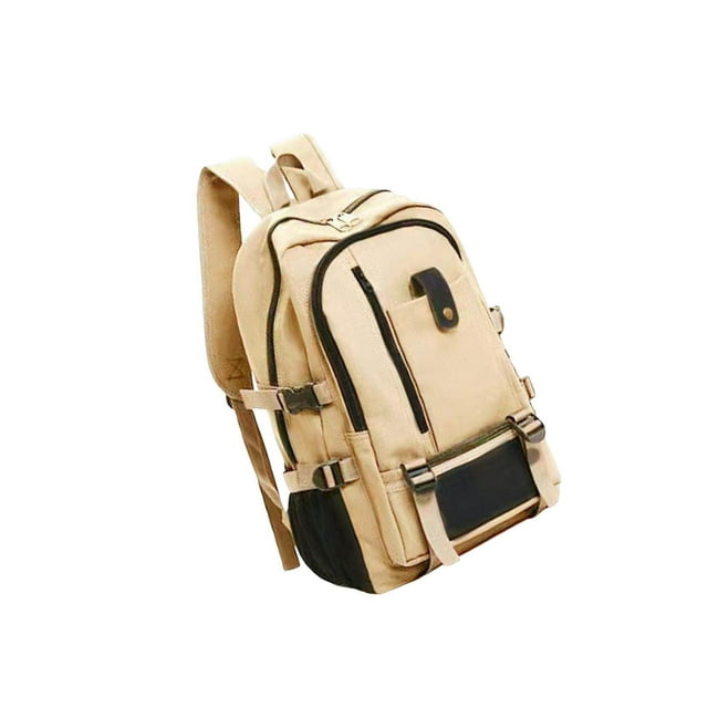 Xingzhi Computer Bag Daypack Gifts Travel Backpacking Tote Storage Laptop Backpack Light Khaki