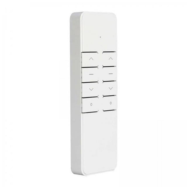 Transmisor de RF,Transmisor de RF inalámbrico de 433 mhz Emisor Alcance de 60 m,Control remoto de 2 vías para motor de cortina,Motor de accionamiento de persianas Interruptor remoto Montado