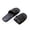 X1 Black, variant on Ticikt Foldable Slippers for Women & Men, Portable Non- House Slippers, Lightweight Travel Slides,Pink