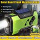 thumbnail image 4 of Radio Radio solar de emergencia portátil con alerta meteorológica AM FM y manivela, cargador de teléfono de 2000 mAh, linterna LED y batería de respaldo JASKFLY, 4 of 9