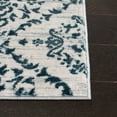 thumbnail image 6 of SAFAVIEH Isabella Dina Geometric Floral Area Rug, Navy/Ivory, 3' x 5', 6 of 9