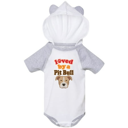 

Inktastic Pit Bull Terrier Dog Lover Gift Baby Boy or Baby Girl Bodysuit