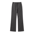thumbnail image 6 of Guluxicc Men's Athletic Pants with Pockets Elastic Waist Drawstring Long Straight Leg Running Performance Trousers for Everyday Gym Workout Wear Summer Casual Outfits, 6 of 7