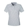 thumbnail image 4 of North End NE115W Women's Eclipse Jacquard Polo-Black Heather-L, 4 of 6