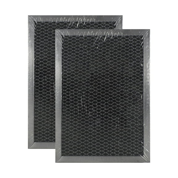 Air Filter Factory Replacement for WB02X10733, JX81B GE Charcoal Carbon Filter 2-Pack