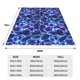 thumbnail image 3 of Balery Blue Lightning1 Manta de Felpa Suave y Acogedora – Cobija de Franela Aterciopelada para Cama, Lavable y Cálida para Sofá, Mascotas, Transpirable-50"x40", 3 of 7