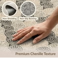 thumbnail image 6 of ODIKA Fall Interlocking Neutral Arch Muted Tones Farmhouse Hallway for Dorm Room, Small Living Apartment, Stain Resistant Low Profile, 6 of 7
