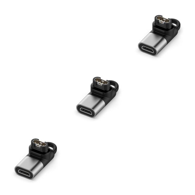 Sidaley Adaptador de Reutilizable Profesional Cabeza doblada de 90 grados TPU Convertidor de carga reemplazable Accesorios Gris Micro Type1 NO1