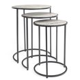 thumbnail image 1 of Gild Design House Tables de Nidification en Pierre Kaitlyn Ensemble de 3, 1 of 4