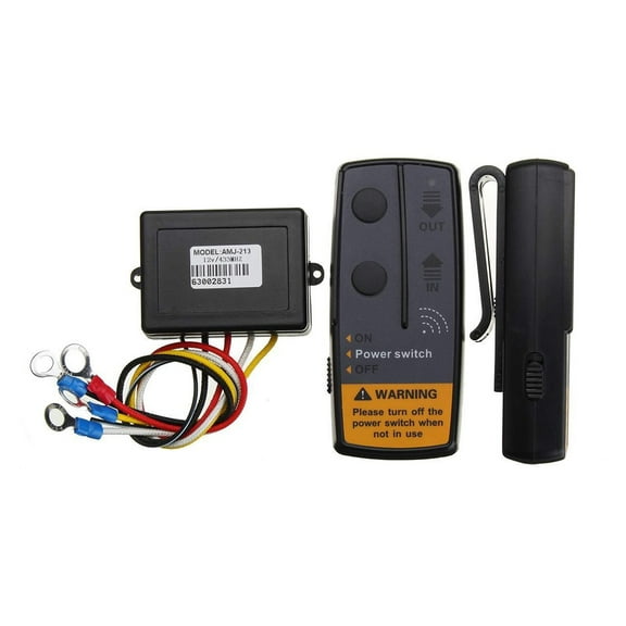 3set 12V 24V 2.4G 50m Universal Car Wireless Winch Crane Remote Control Controller With Twin Handset Remote Range