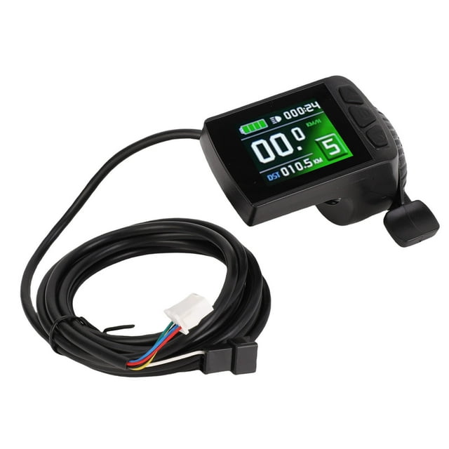 Mountain Bike Control Panel, Electric Bike Display Meter Convenient Use Ergonomic Keys Wide Compatibility for Cycling Device