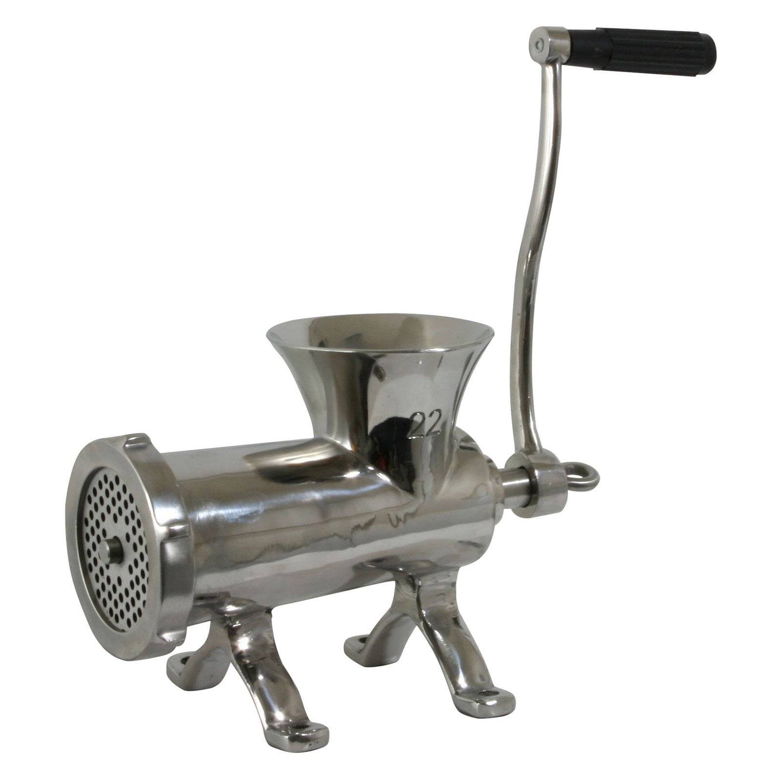 Sportsman Stainless Steel Manual Meat Grinder
