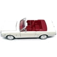 thumbnail image 5 of 1964 1/2 Ford Mustang Convertible White w/Red Interior James Bond 007 "Goldfinger" (1964) 1/18 Diecast Model Car by Motormax, 5 of 6
