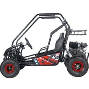 MotoTec Mud XL 212cc 2 Seat Go Kart Full Suspension Red
