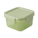 thumbnail image 2 of Mini contenedor cuadrado para almacenar alimentos con tapa - caja bento impermeable de 6x6x4cm • Apta para microondas y lavavajillas • Plástico transparente PP • Blanco, azul, rosa, amarillo, verde, 2 of 6