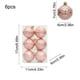 thumbnail image 3 of Seyotauo 6 Pcs Christmas Ball Ornaments 2.36 inch Glittering Shatterproof Plastic Xmas Balls Baubles Set with Stuffed Delicate Decoration with 5 Styles Hanging Bulbs Pendants for Holiday Party Decor, 3 of 6