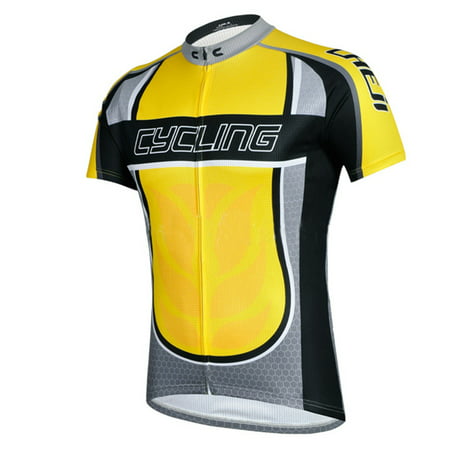 TopTie Short Sleeve Cycling Jersey Shirt, (Best Casual Cycling Clothing)