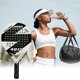 thumbnail image 4 of Lightweight Beach Tennis Paddle Carbon Fiber Surface Racket with EVA Memory Foam Core for Easy to Hit Powerful Shots, 4 of 5