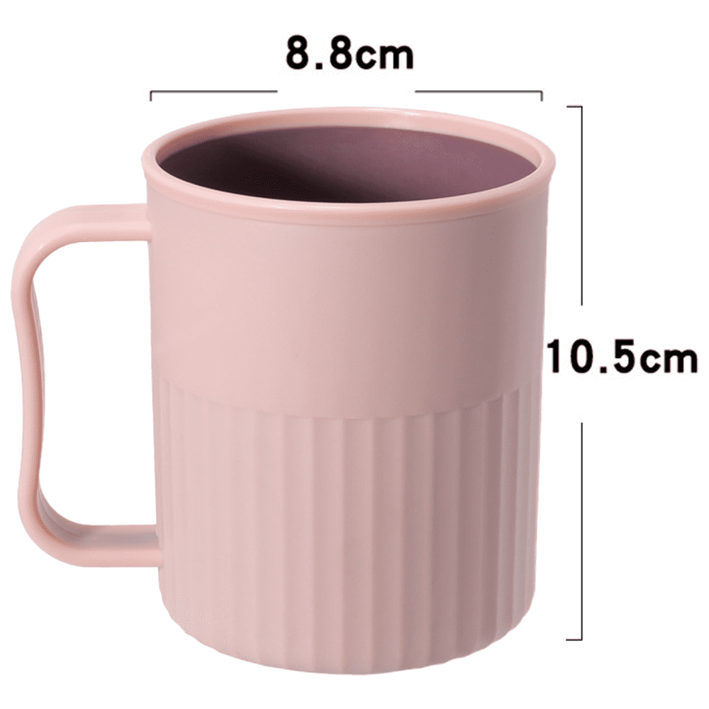 AOYITE Plastic Coffee Cups with Handles - Unbreakable BPA Free Coffee Mugs  13 oz set of 4 - Reusable…See more AOYITE Plastic Coffee Cups with Handles