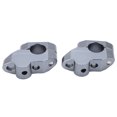 thumbnail image 2 of Peahefy Aluminum Alloy Handlebar Riser 7/8in Handlebar Risers CNC Aluminum Alloy Universal Motorcycle Modification Accessory, 2 of 8