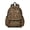 Black and Brown, variant on Blue Leopard Print Pattern Backpack for School, Cute School Bag with Adjustable Shoulder Straps and Padded Back, 13.4"x11"x4.7"