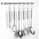 thumbnail image 3 of 10 Pcs S Hooks, 12cm Large S Shaped Hooks Stainless Steel Heavy Duty Utensil Pan Metal S Hook For Hanging At Kitchen Bathroom Bedroom Living Room And, 3 of 4