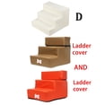 thumbnail image 1 of TIMIFIS Dog Pet Stairs Steps New 3 Steps Leather Pet Non-slip Bottom Stairs And Ladder Cover CombinationFall/Winter, 1 of 2