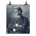 thumbnail image 2 of Print: Portrait Of Man Wearing A Pinstripe Suit Seated With His Arms, 2 of 4