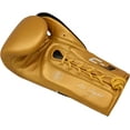 thumbnail image 5 of RDX Boxing Gloves Leather Pro FC2, Golden, BBBofC / BIBA / WBF / NYAC Approved - 10oz, 5 of 5