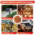 thumbnail image 3 of 350 Pieces Mini Bricks for Landscaping Miniature Bricks Brick Wall Small Bricks for Garden Parts,1/35 Scale, 3 of 6