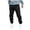 Black, variant on Men's Casual Pants Stylish Autumn Winter High Street Leisure Trousers for Outdoor Running and Daily Wear Blue S